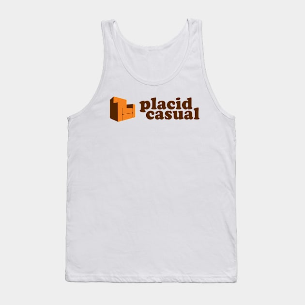 Placid Casual Tank Top by Joada